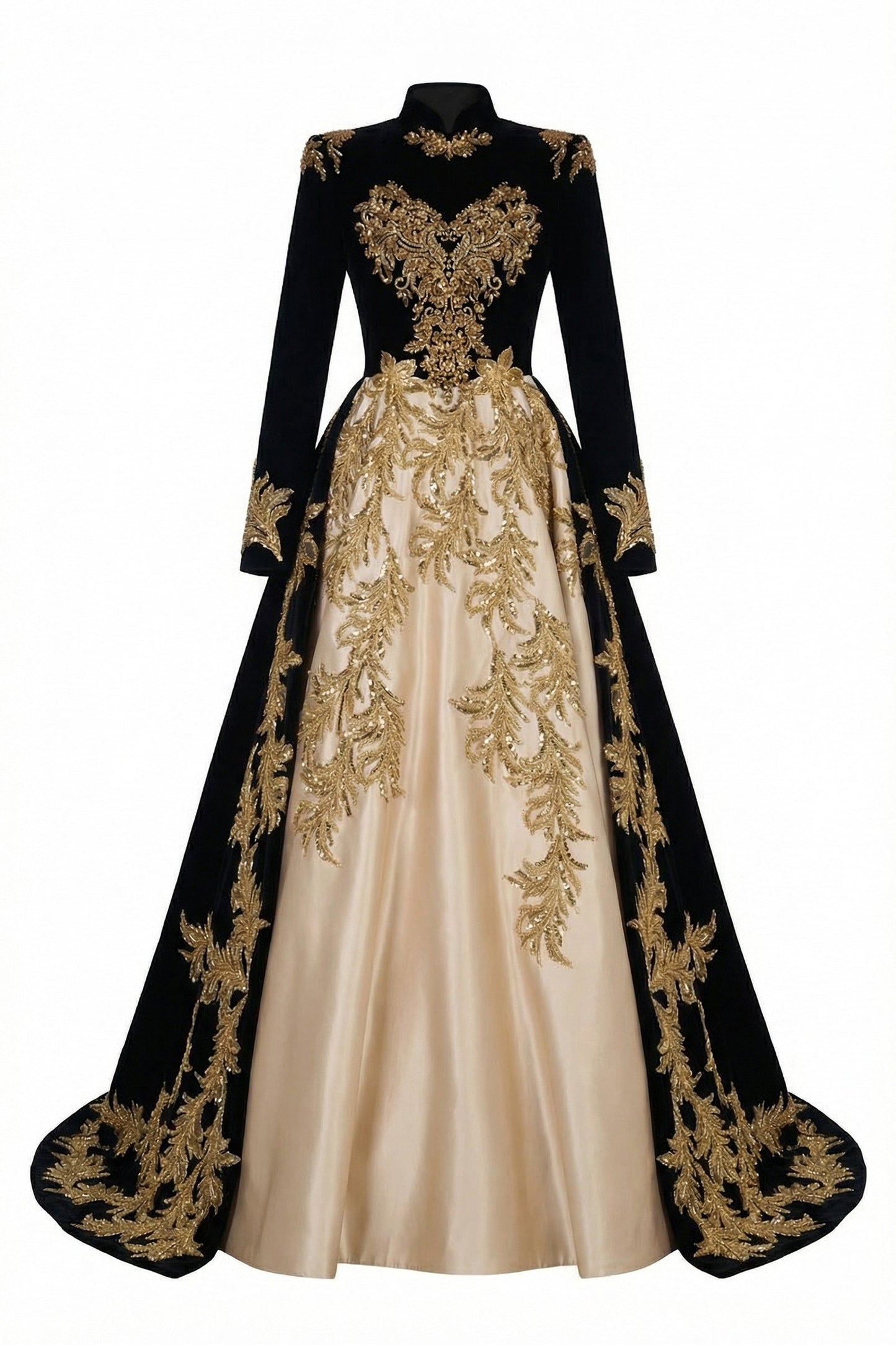 Elenor Embroidery Maxi Dress