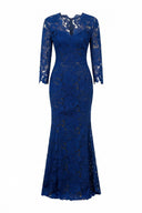 Irene Lace V-Neck Maxi Dress