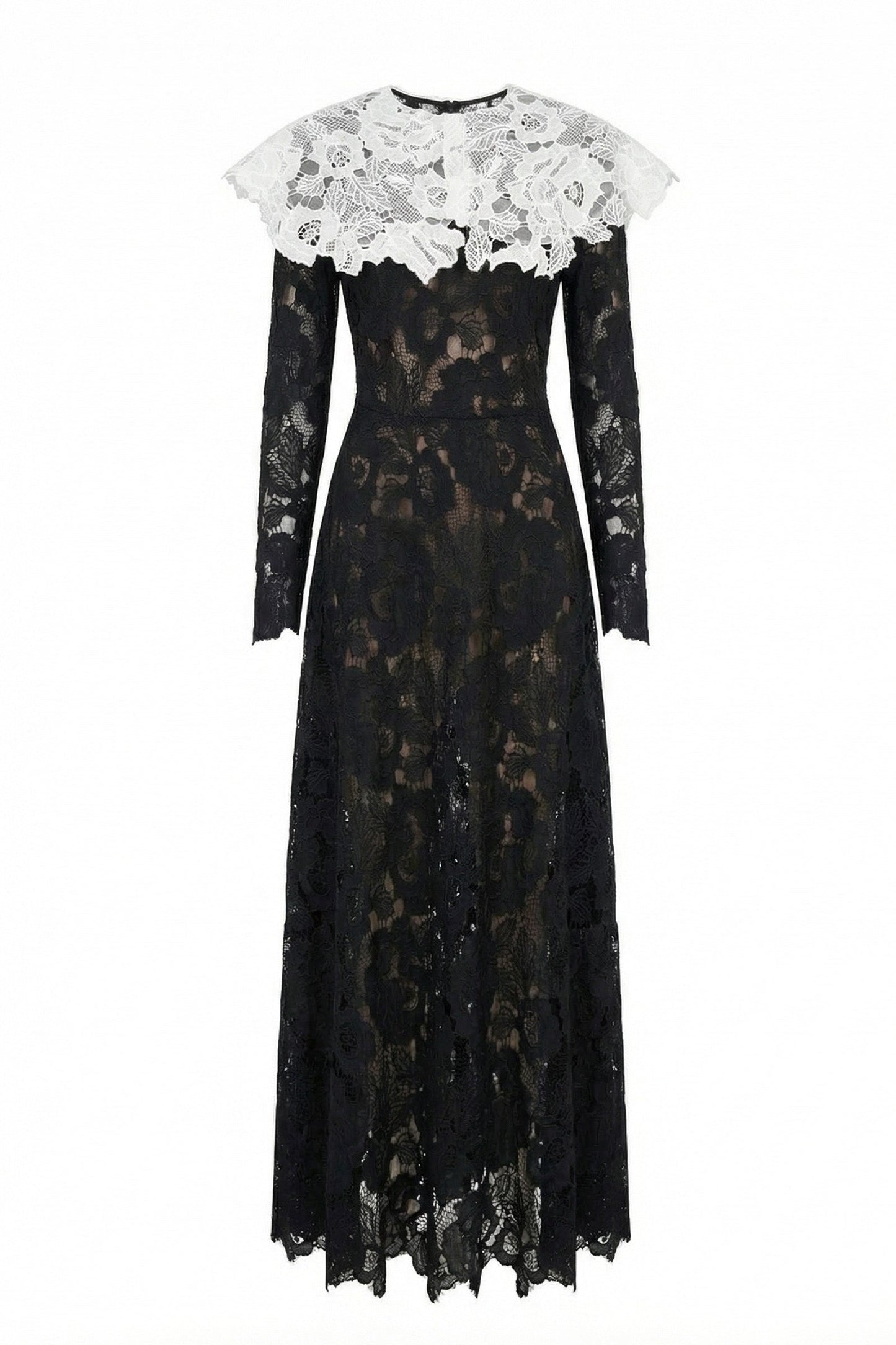 Vyn Lace A-line Maxi Dress
