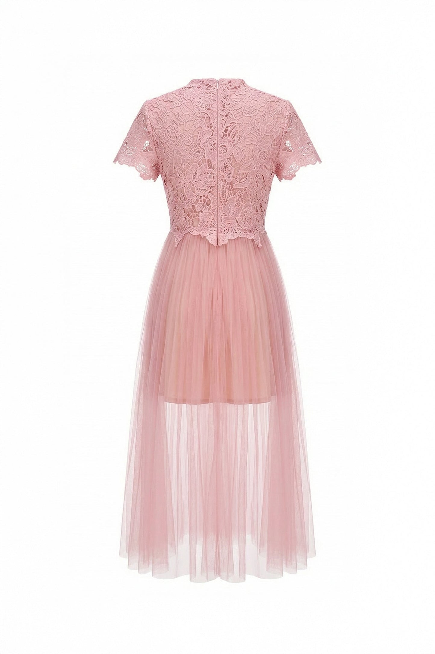 Niven Scallop Lace Midi Dress