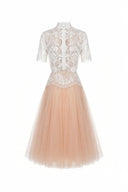 Elyne Lace High Neck Set