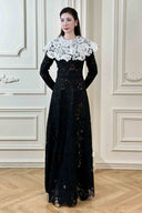 Vyn Lace A-line Maxi Dress