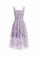 Ryn Applique Lace Midi Dress