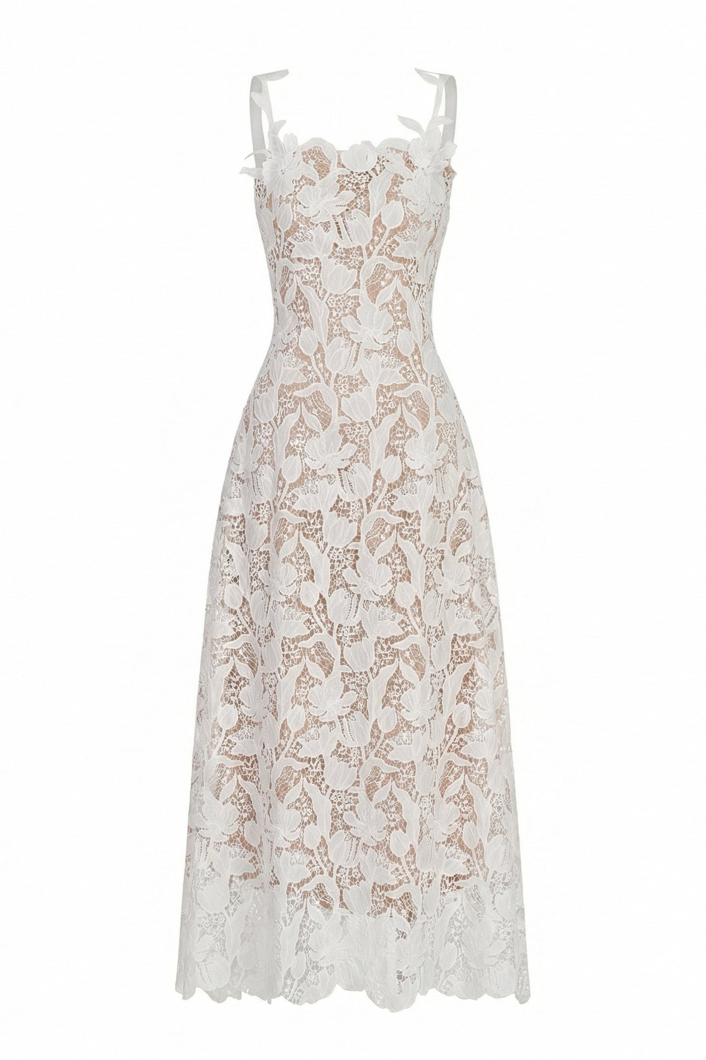 Zire Lace Midi Dress
