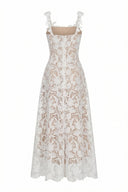 Zire Lace Midi Dress