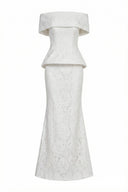 Ami Off-Shoulder Maxi Dress