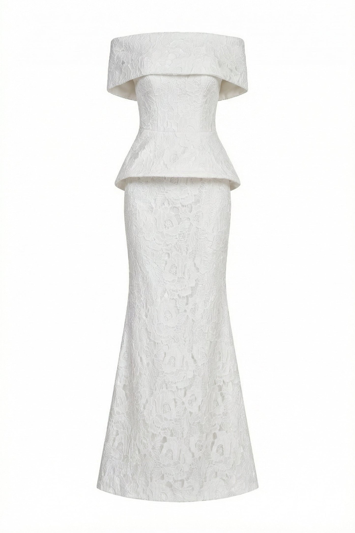 Ami Off-Shoulder Maxi Dress