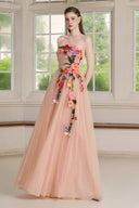 Maelle Lace Applique Maxi Dress