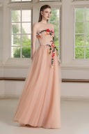 Maelle Lace Applique Maxi Dress