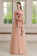 Maelle Lace Applique Maxi Dress