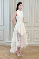 Elyn Asymmetric Midi Dress