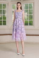 Ryn Applique Lace Midi Dress