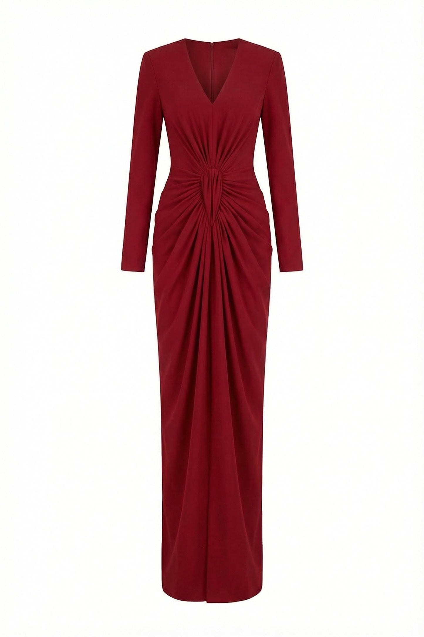 Rhea Ruched Maxi Dress
