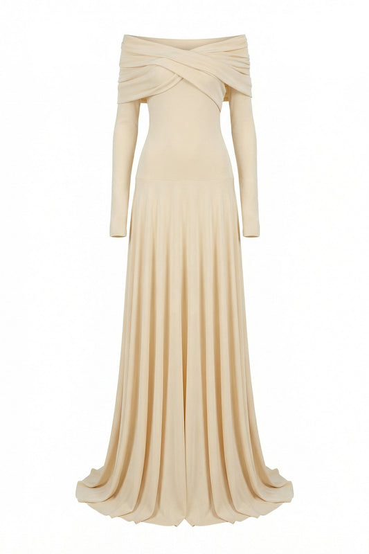 Ari Draped Maxi Dress