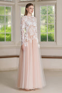 Lior Lace A-Line Maxi Dress