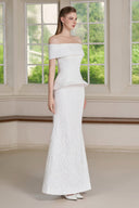 Ami Off-Shoulder Maxi Dress