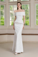 Ami Off-Shoulder Maxi Dress