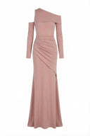 Eda Cold Shoulder Sleeve Maxi Dress