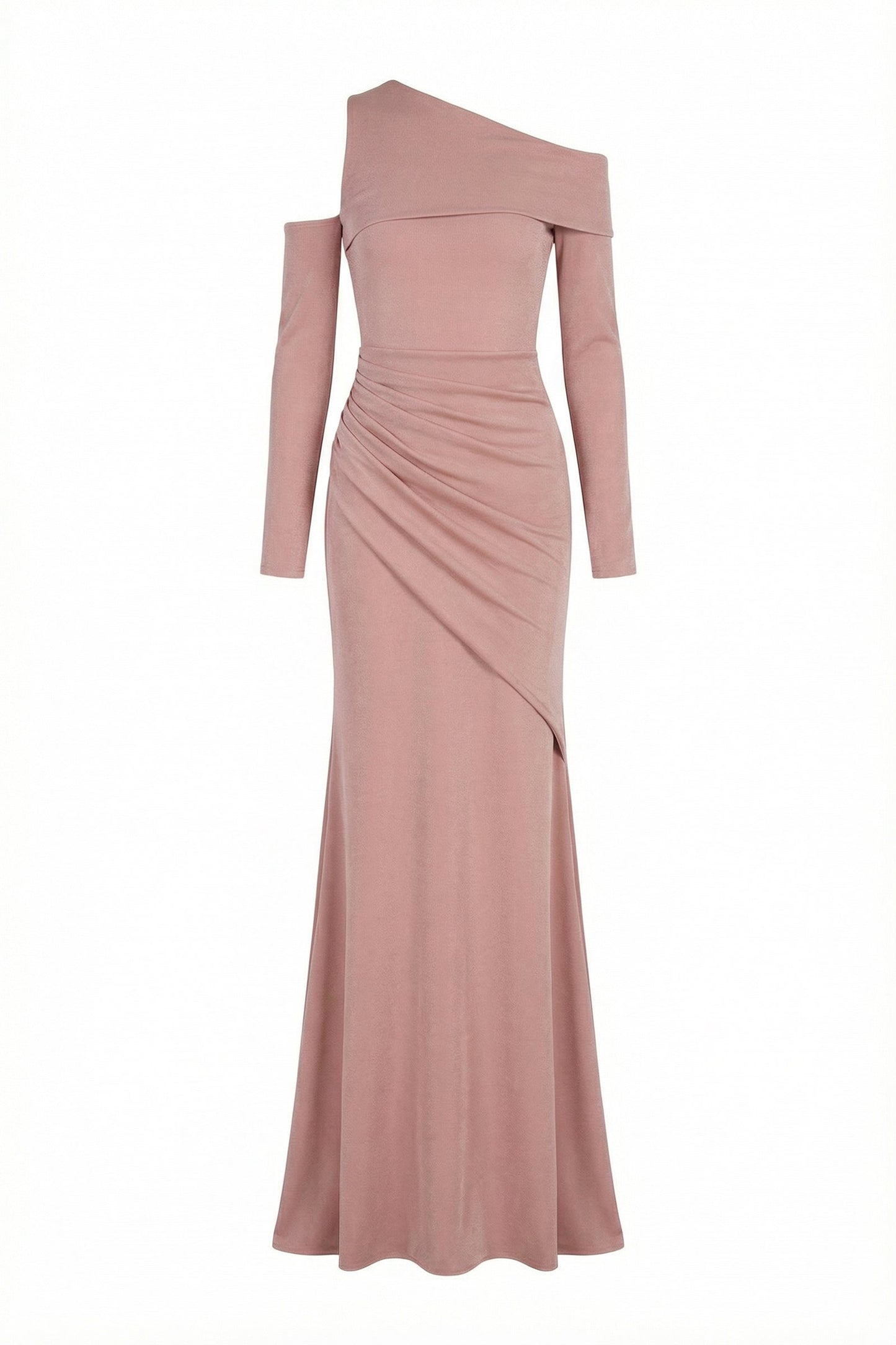 Eda Cold Shoulder Sleeve Maxi Dress