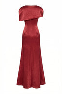 Iva Cape Sleeve Maxi Dress
