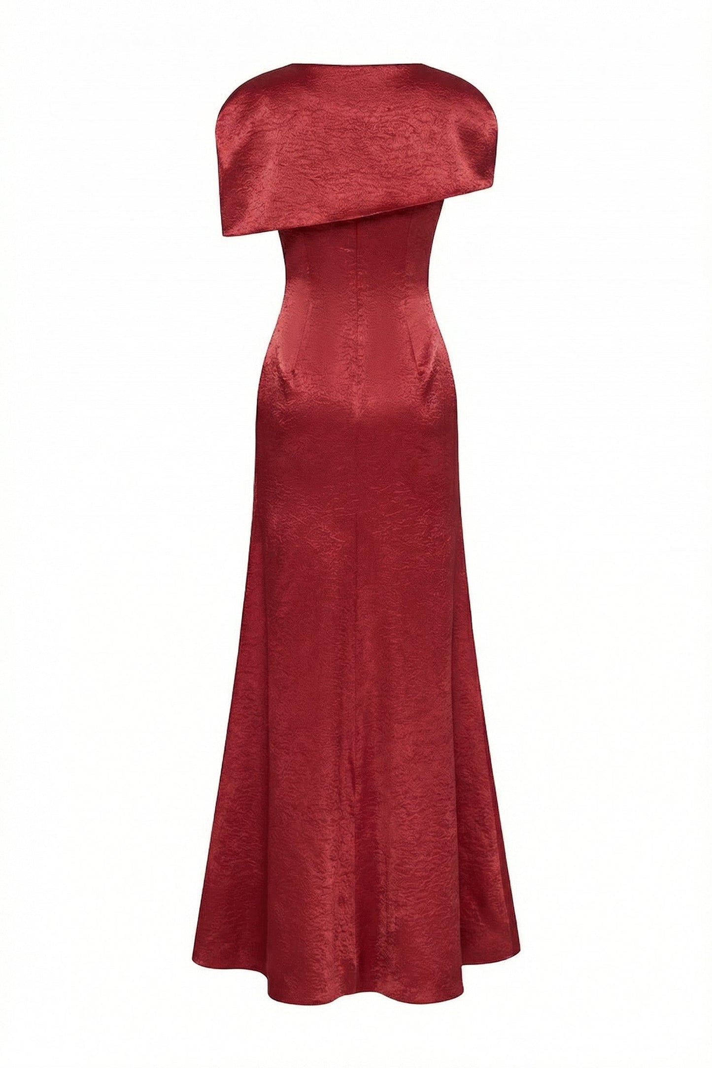 Iva Cape Sleeve Maxi Dress