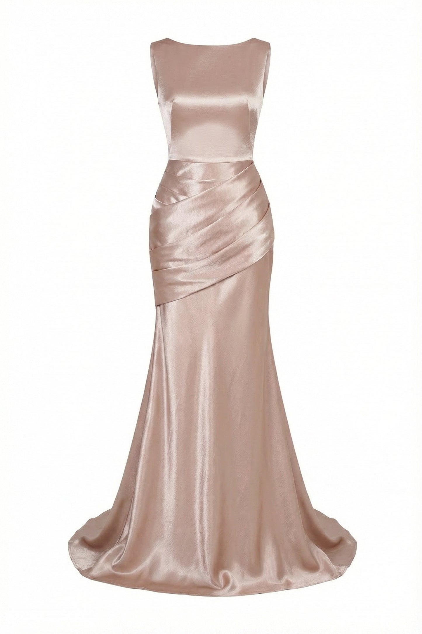 Lux Draped Maxi Dress