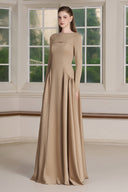Neo Boat Neck Maxi Dress