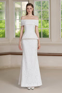 Ami Off-Shoulder Maxi Dress