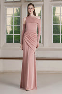 Eda Cold Shoulder Sleeve Maxi Dress