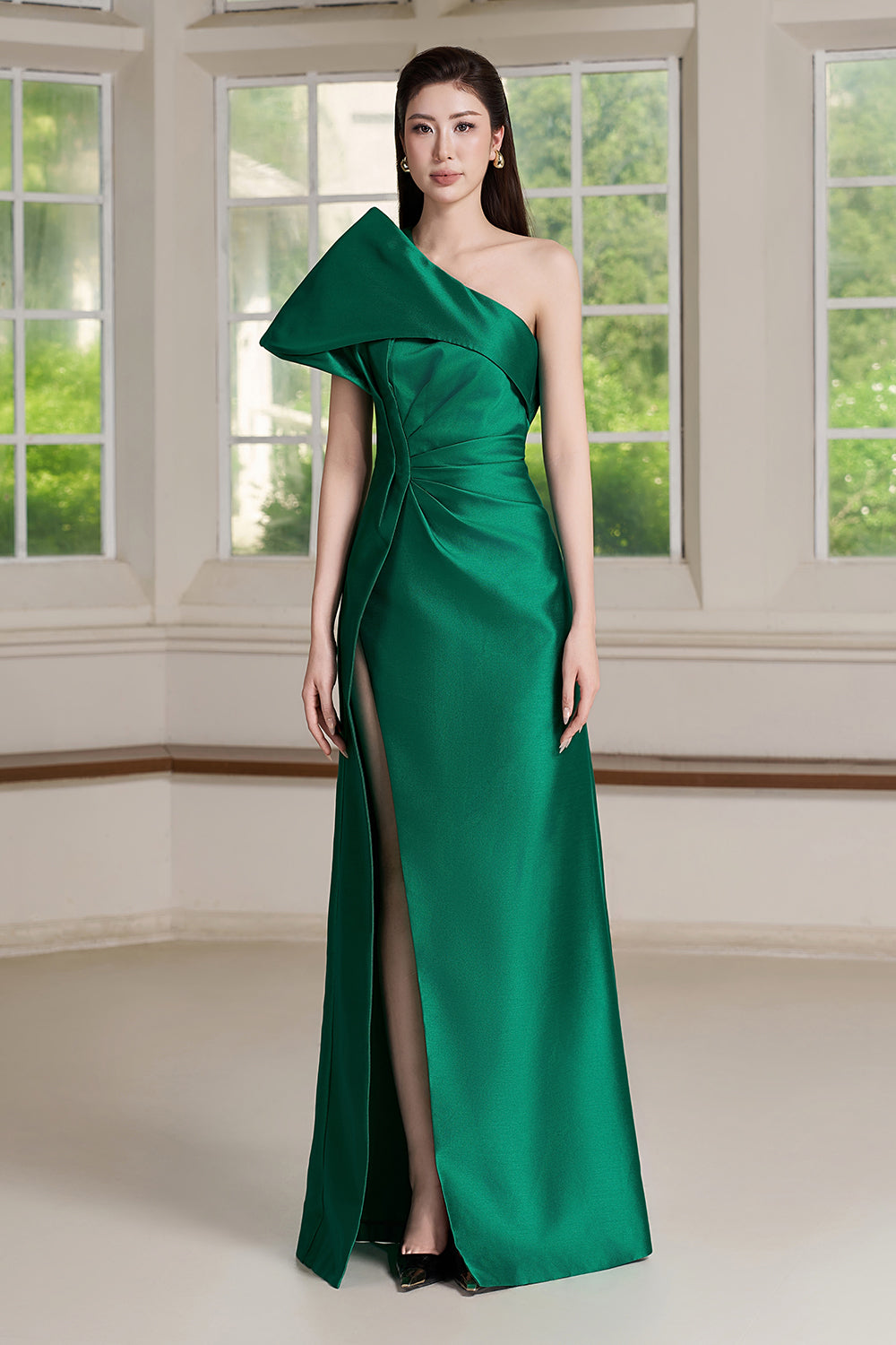 Eve One Shoulder Maxi Dress