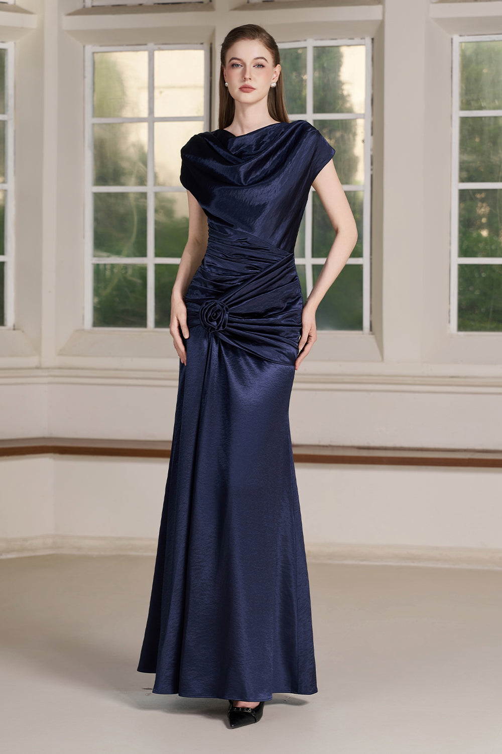 Ina Ruched Maxi Dress