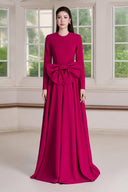 Lune Ribbon Maxi Dress