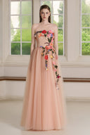 Maelle Lace Applique Maxi Dress