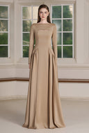 Neo Boat Neck Maxi Dress